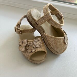 Janie and Jack Baby Girl Espadrille Sandals Size 5